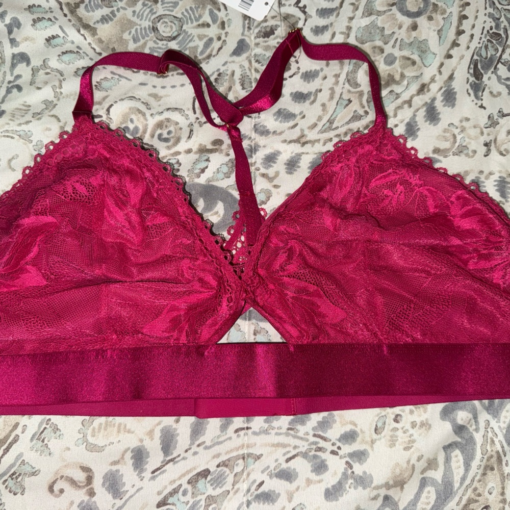 Soma XXL Sensual Triangle Bra in Vivacious Pink